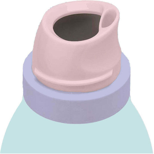 Diakakis Thermos Bottle Stainless Steel 500ml Pastel Blue