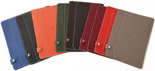 Leder Aktenmappe A4 Blau Royal Tasche 23x32 15bli02 1502-23