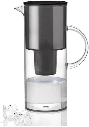 Stelton Μπουκάλι Θερμός Ανοξείδωτο 2lt Γκρι