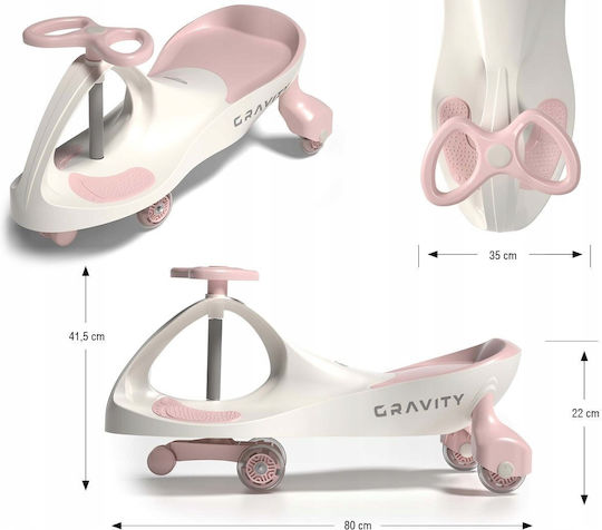 Milly Mally Ride On Car Pink