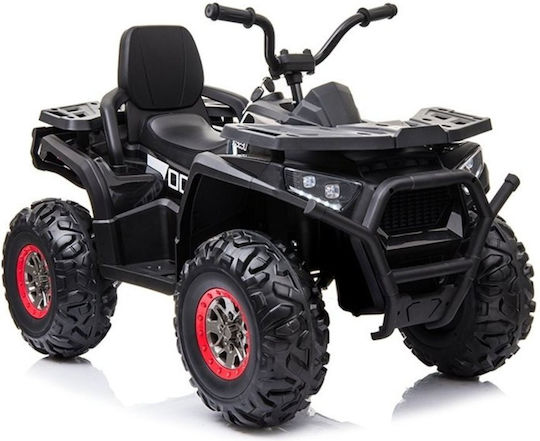 Kids 4 Wheel Electric Motorbike 12 Volt Black for Ages 3+
