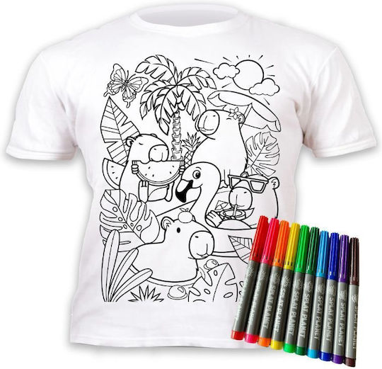 Splat Planet Ζωγραφική T-shirt