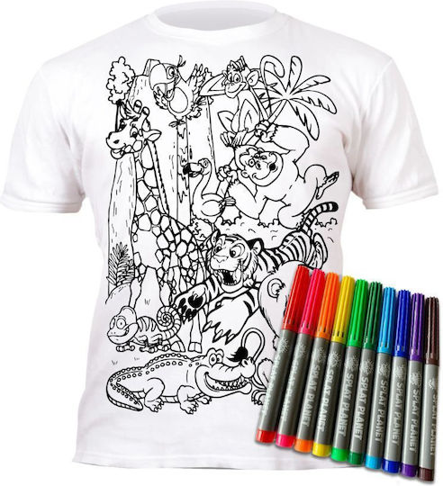 Splat Planet Ζωγραφική T-shirt