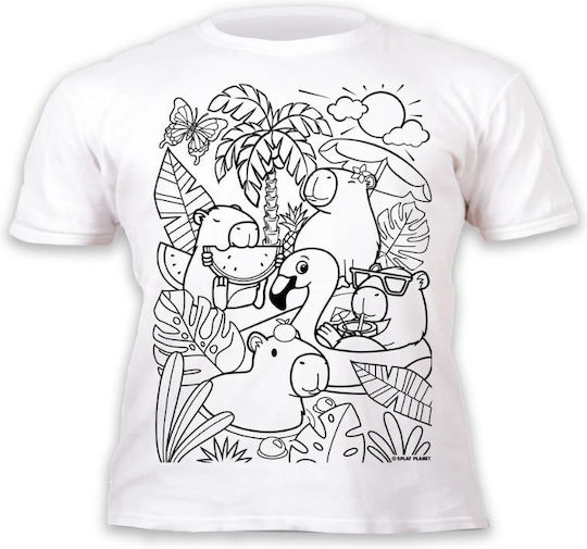 Splat Planet Ζωγραφική T-shirt