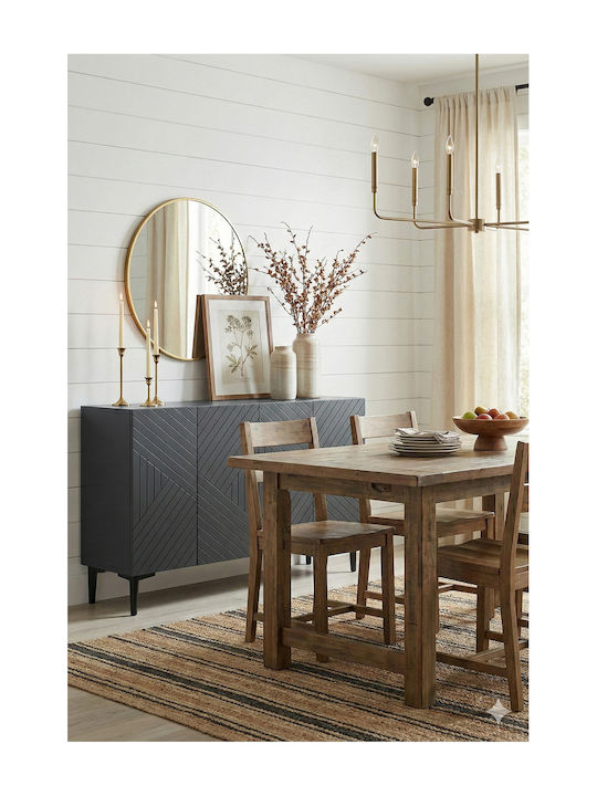Sideboard Holz Braune 120x32x75cm
