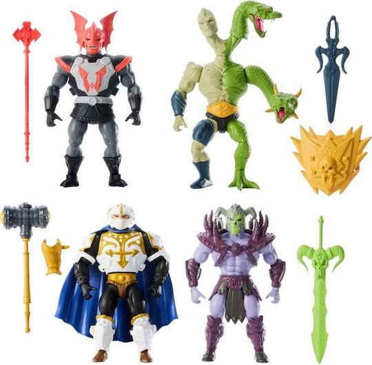 Mattel Masters of the Universe Φιγούρα Δράσης 14εκ. 4τμχ