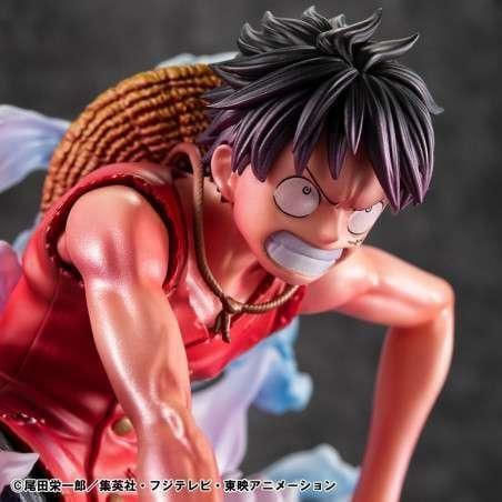 Megahouse One Piece One Piece P.o.p Monkey D Luffy Gear 2 Limited Edition Action Figure 19cm
