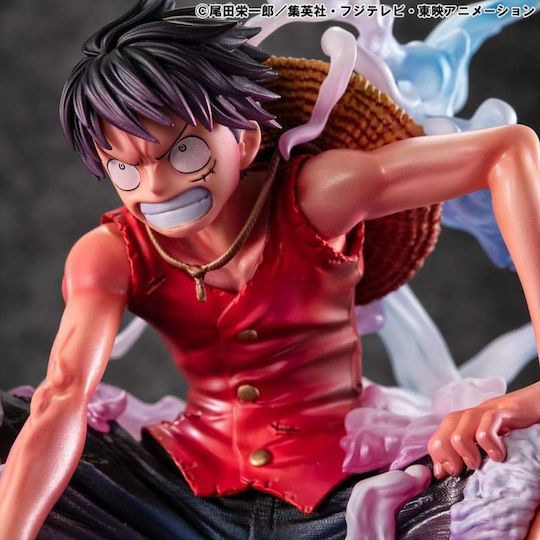 Megahouse One Piece One Piece P.o.p Monkey D Luffy Gear 2 Limited Edition Action Figure 19cm