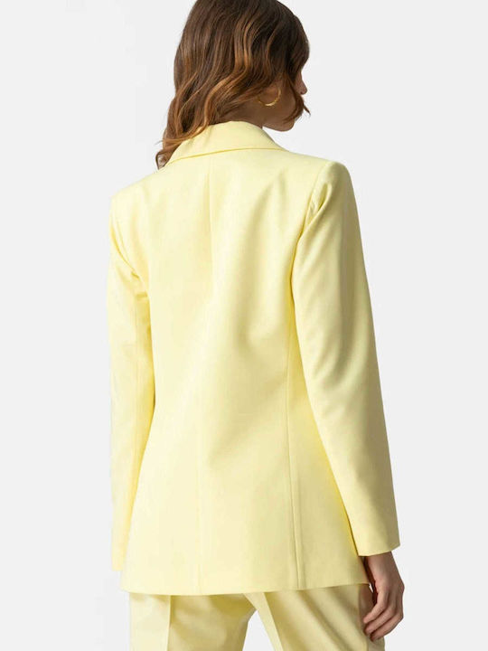 Chrisper Chrisper Damen Blazer Gelb