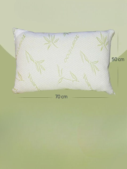 SteweHome Bamboo Silicone Bed Pillow 50x70cm 6 Pieces