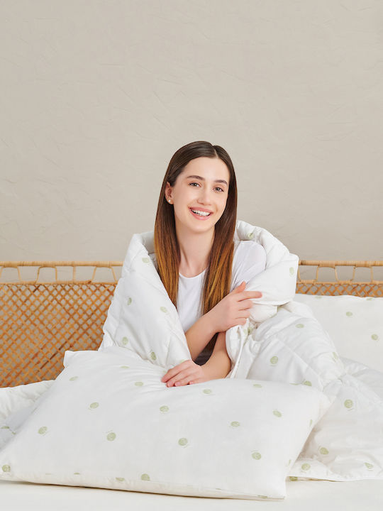 SteweHome Bamboo Bed Pillow Cotton 50x70cm 2 Pieces