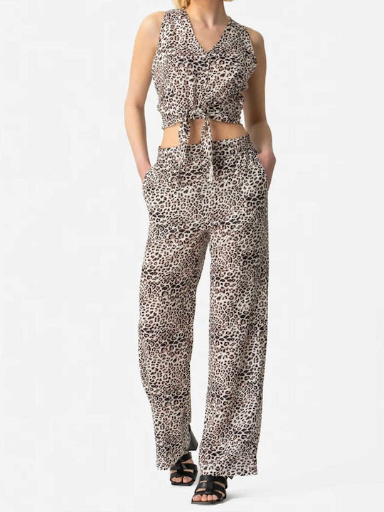Pantaloni Dama Din Tesatura