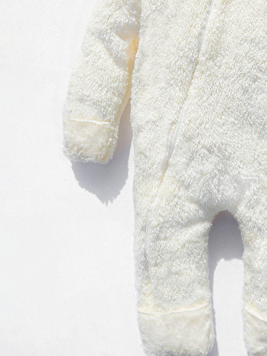 SteweHome White Baby Bodysuit