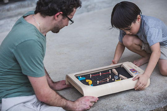 Plan Toys Wooden Tabletop Pinball Pinball For 3+ Years