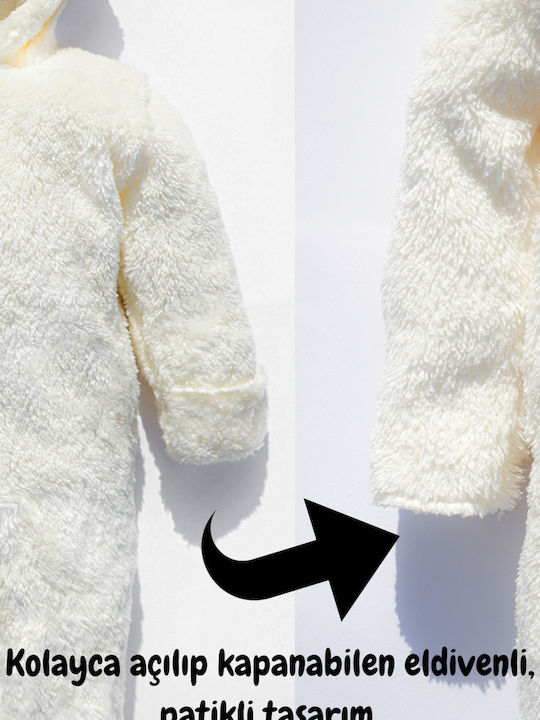 SteweHome White Baby Bodysuit