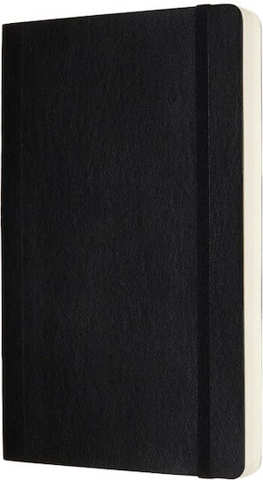 Moleskine Notebook Large 13x21 Σημειωματάριο Bullet 400 Φύλλων με Λευκές Σελίδες Μαύρο