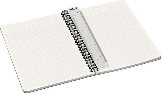 Leitz Notebook 90 Sheets A5 Square Red