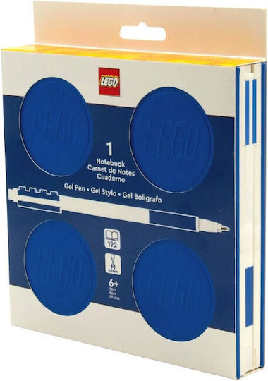 Lego Caiet Blochează Gel Stilou Pătrat Albastru