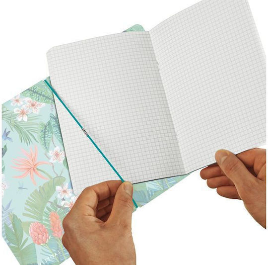 Herlitz Notebook A4 80 Sheets Square Green