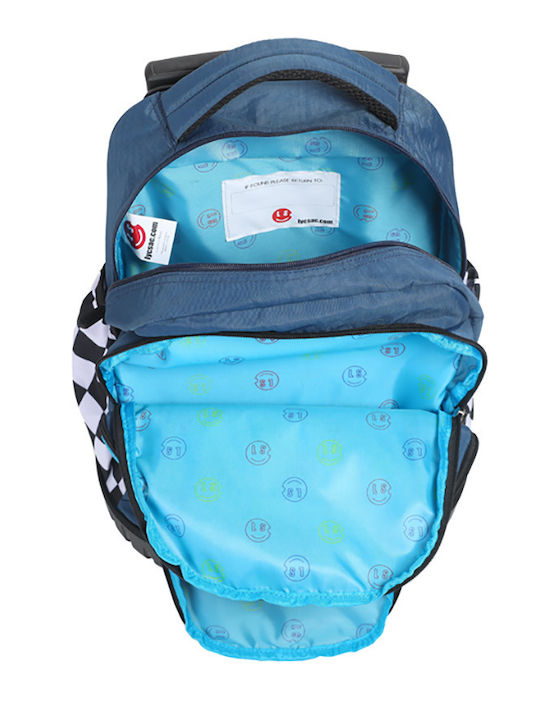 Lyc Sac Σχολική Τσάντα Τρόλεϊ