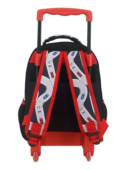 Trolley School Bag Kindergarten 27x10x31cm 2 Compartments Cars