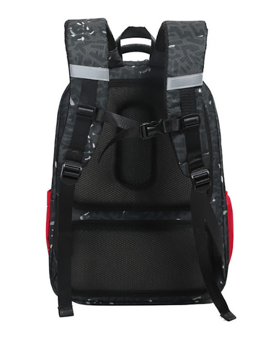 Lyc Sac School Backpack Kindergarten Black 29.5 Litres