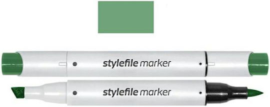 Stylefile Marker Μαρκαδόρος Σχεδίου Deep Olive Green 6mm