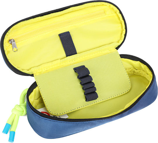 Lyc Sac Polo Gefüllte Blaues Federmäppchen