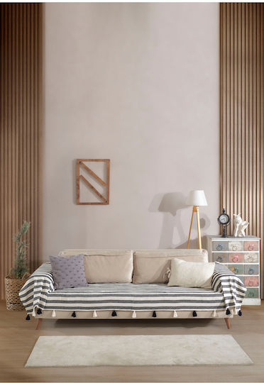 SteweHome Ριχτάρι Πολυθρόνας 300x110εκ. Stewehome