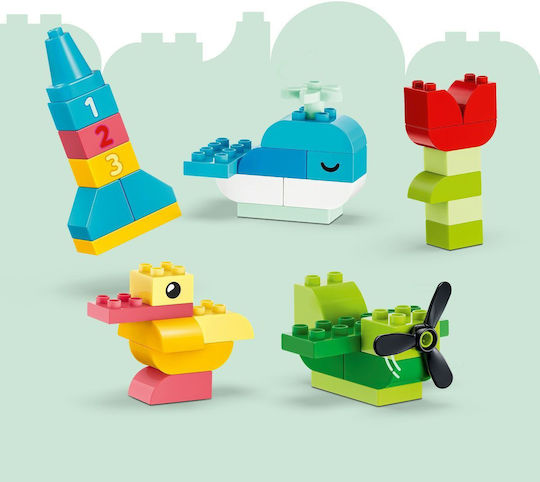 LEGO Duplo Cutie Creativă Colorată 80 Bucăți