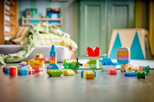 LEGO Duplo Cutie Creativă Colorată 80 Bucăți