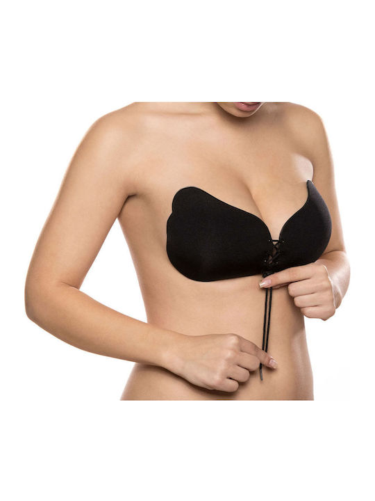 Bye Bra Lace-it Autocolant Negru Sutien
