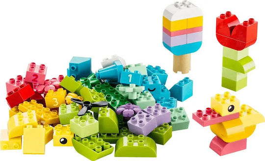 LEGO Duplo Cutie Creativă Colorată 80 Bucăți