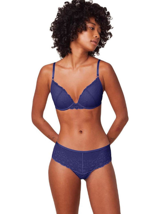 Spotlight Minimizer Push Up Minimizer Bra Underwire Cool Water