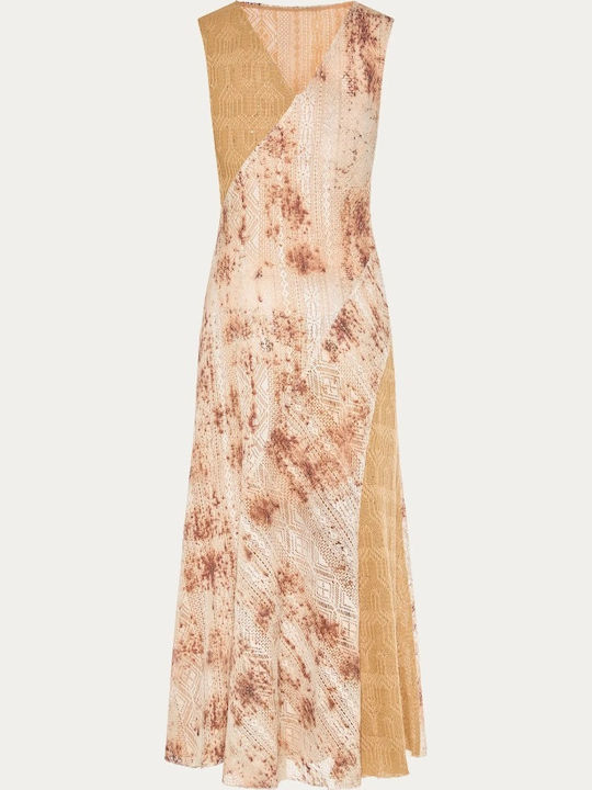 Midi Damenkleid Für Hochzeit - Taufe Mehrfarbig