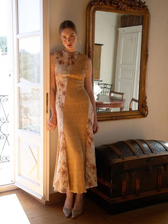 Midi Damenkleid Für Hochzeit - Taufe Mehrfarbig