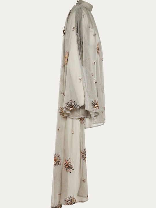 Damen Kimono Grau Tariyatop