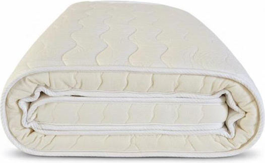 SteweHome Mattress Topper King Size Foam Strapped 160x200x5cm