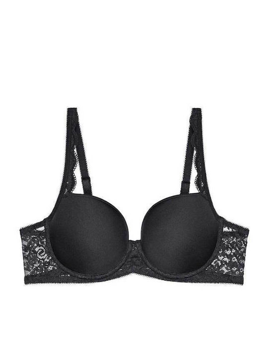 Amourette Bra with Light Padding Underwire Black
