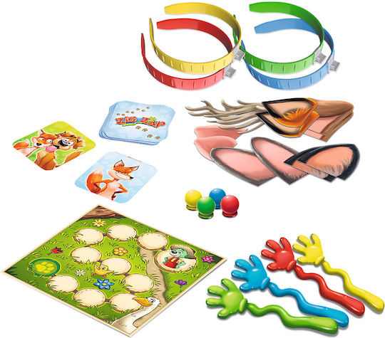 Board Game Zig Zag for 2-4 Players 5+ Years Old (PL) Trefl