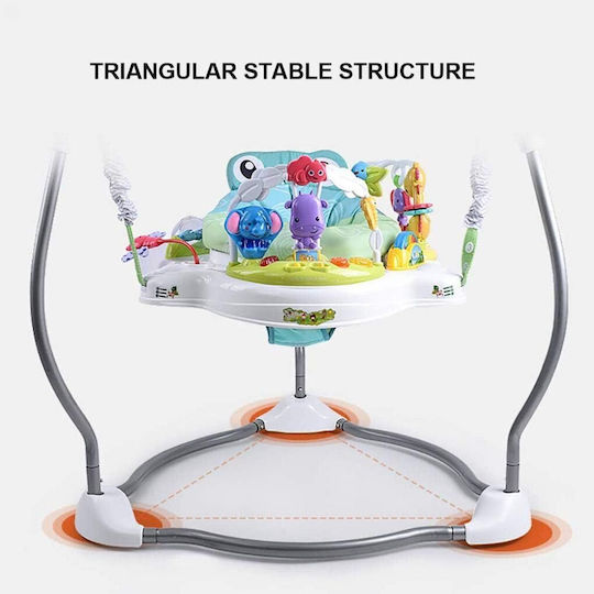 Baby Jumper Jungle με Φως και Ήχους για 6+ Μηνών