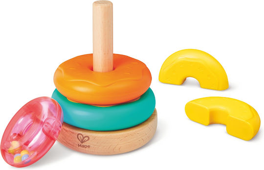 Hape Hape Baby Aktivitätsspielzeug Stapeln aus Holz für 18+ Monate