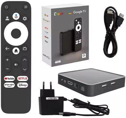 TV Box GD2 03.007.0042 4K UHD with Wi-Fi USB 2.0 2GB RAM and 32GB Storage with Android Operating System