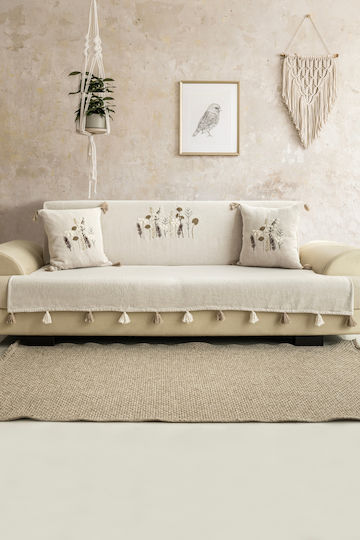SteweHome Πολυθρόνας Π170xΜ210cm Μπεζ SteweHome Πολυθρόνας Π170xΜ210cm Μπεζ