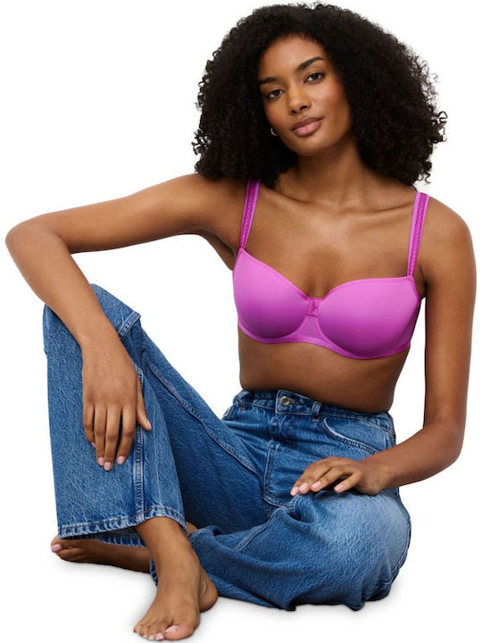 Palina Cosmic Heartbeat Whp Violet Сутиен с Банели
