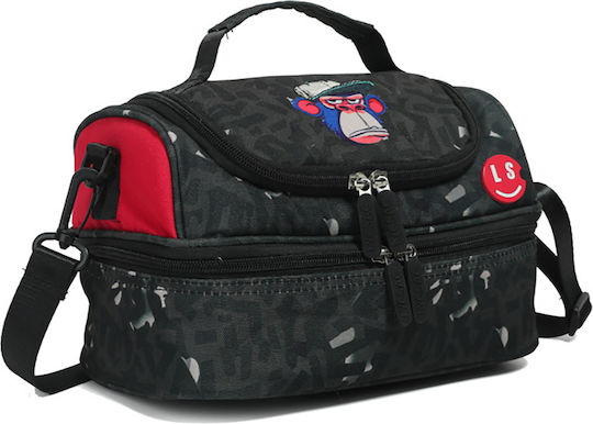 Lyc Sac Термо Чанта За Храна За Ръка 5.5 Литра Черна 15x14x24см