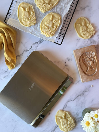 Gruppe Digital Kitchen Scale up to 15kg Inox