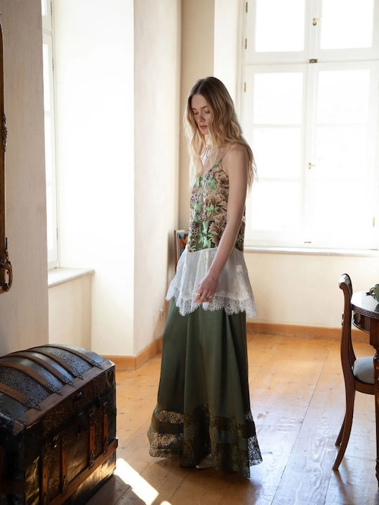 Abendkleid Satin Mehrfarbig Thresholdtopdress