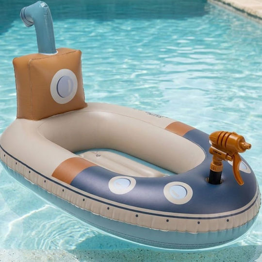 Swim Essentials Παιδική Φουσκωτή Σαμπρέλα Θαλάσσης Κίτρινη 100x70cm