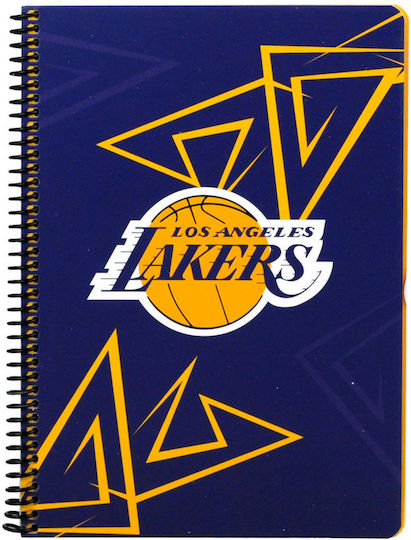 NBA Spiral Heft Geregelt B5 70 Blätter 2 Themen 1Stück (Μiverse Designs)